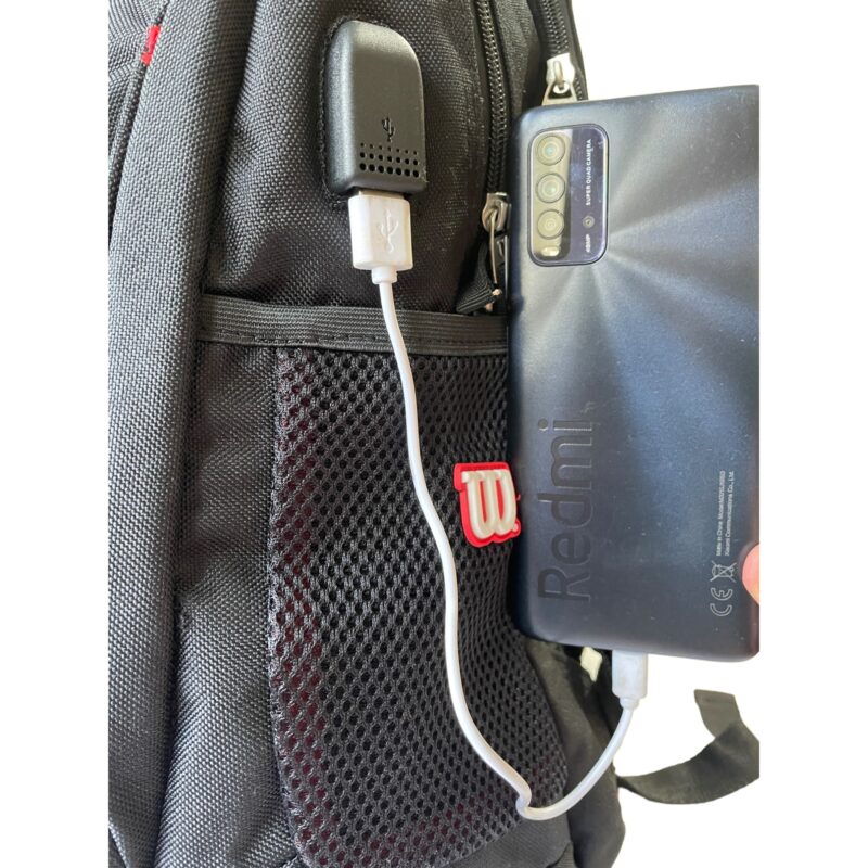 Morral Wilson Boston Universitario Unisex Negro - Imagen 4