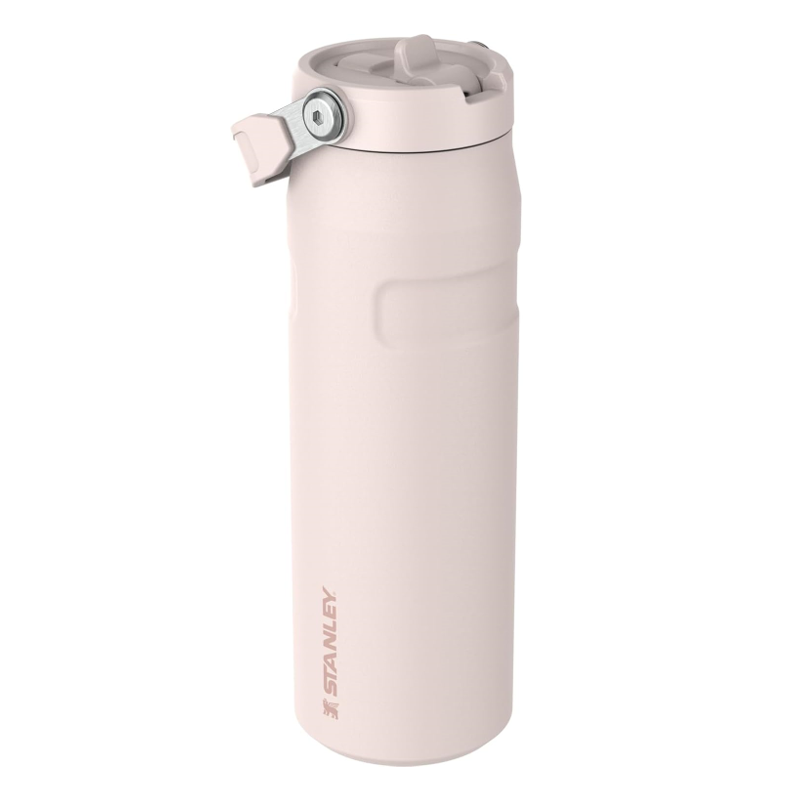 Termo Stanley Iceflow Flip Straw Lid 24 oz (710 ml) Rose Quartz - Imagen 4