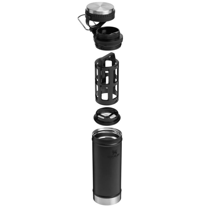 Prensa Francesa Stanley Classic Travel Mug French Press Black 2.0 16oz (473 ml) - Imagen 4