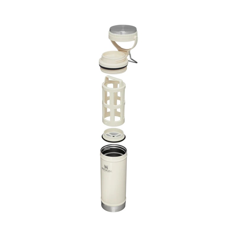 Prensa Francesa Stanley Classic Travel Mug French Press Cream Gloss 16oz (473 ml) - Imagen 3