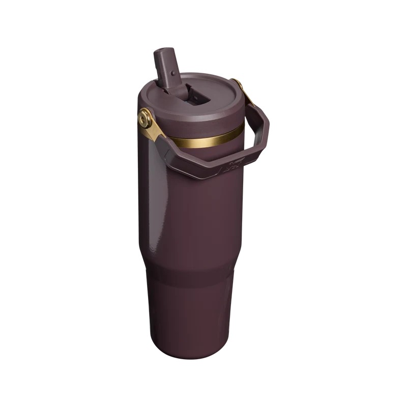 Termo Stanley Classic Flip Straw Tumbler 887 ml Fig Gloss - Imagen 2